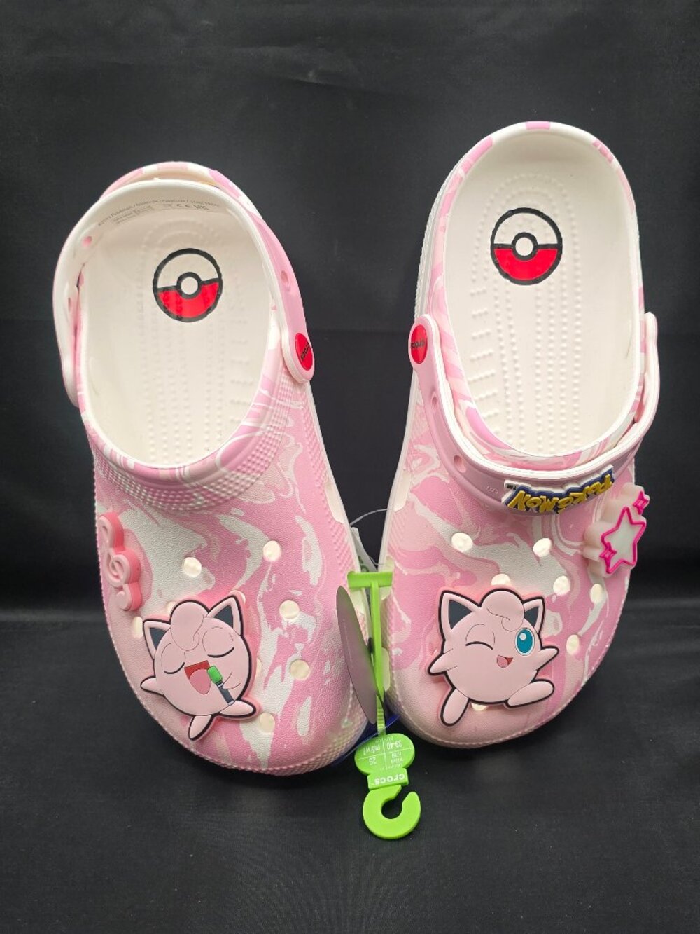 Crocs Pokemon Jigglypuff Classic Clogs Women's size 9